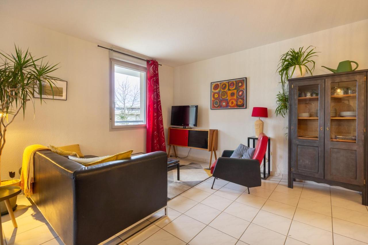 Le Clos Bellevue Appartement T3 Parking + Piscine ロデーズ エクステリア 写真